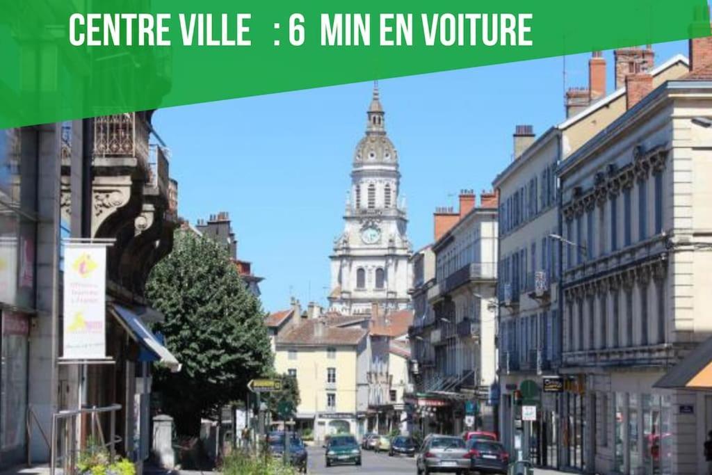Le Coquet - Balcon - Proche Gare - Parking Apartment Bourg-en-Bresse Exterior foto