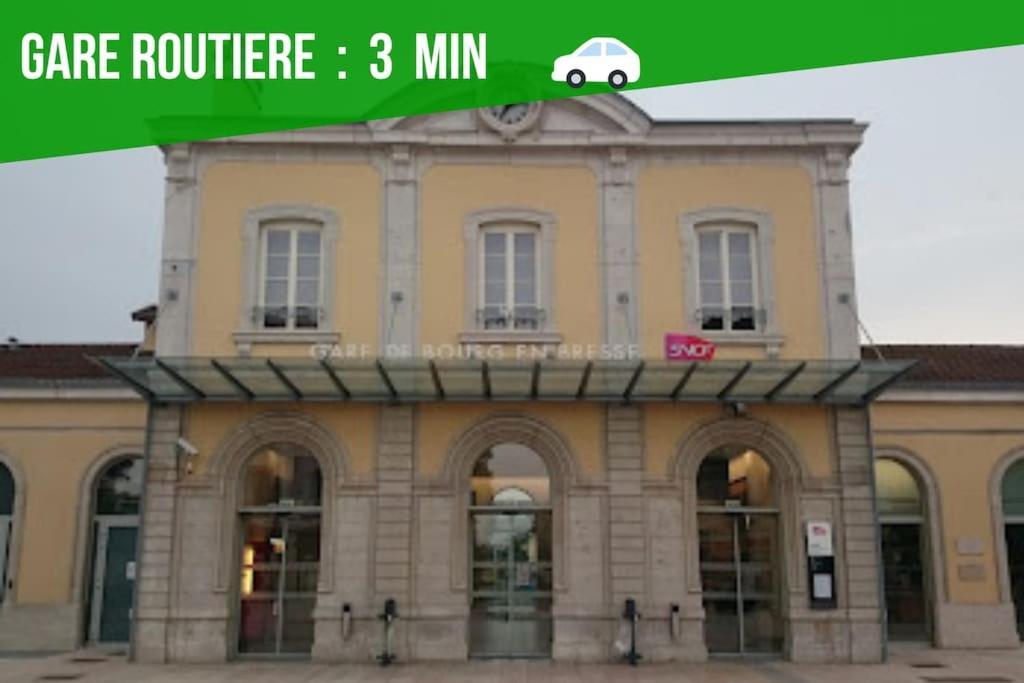 Le Coquet - Balcon - Proche Gare - Parking Apartment Bourg-en-Bresse Exterior foto